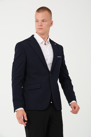 Bonesti Erkek Slim Fit Blazer Ceket Lacivert