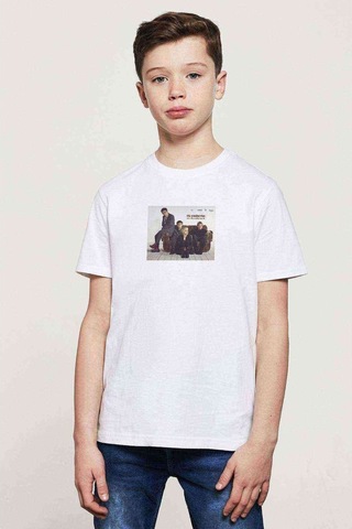 Tshirthane The Cranberries Baskılı Unisex Çocuk Beyaz T-Shirt