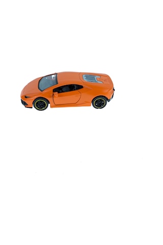 Oyuncak Metal Çek Bırak Süper Sport Araba Turuncu 11 Cm