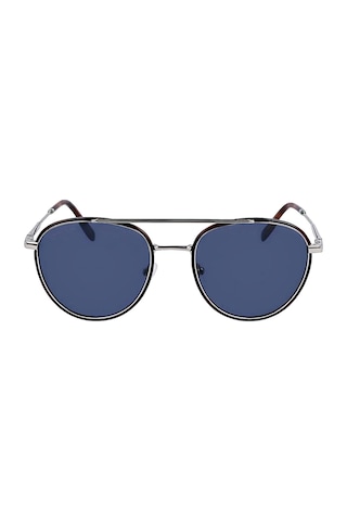 Lacoste L258s 045 53 Unisex Oval Gümüş Metalgüneş Gözlüğü