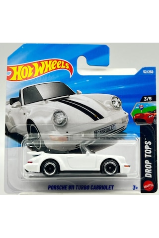 Hot Wheels Porsche 911 Turbo Cabriolet Beyaz Hot Wheels Porsche 911 Turbo Cabriolet Beyaz