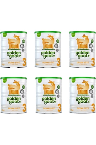 Golden Goat 3 Keçi Sütlü Devam Sütü 400 Gr 6 Adet Golden Goat 3 Keçi Sütlü Devam Sütü 400 Gr 6 Adet