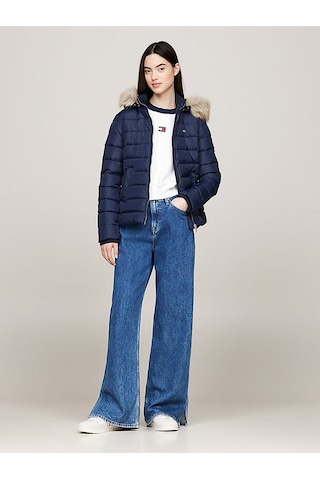 Tommy Jeans Kadın Mont-dw0dw18312 Mavi
