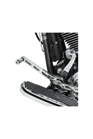 Fortunelane Harley Tri Glide/trikes Siyah İçin 2 Alüminyum Topuk Toe Dişli Vites Kolu Kaydırma Peg Siyah