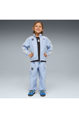 Puma X Paw Patrol T7 Çocuk Geniş Kesim Eşofman Altı 634942 55 Mavi