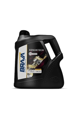 Brava Xenontech 5W-20 Tam Sentetik Motor Yağı 5 L