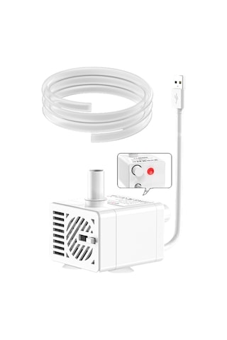 Yenilikçi Grubu Usb Pet Su Dağıtıcı Pompası 5v Sessiz Mikro Fırçasız Dc Su Pompası, Boyut:su Gücü Yok+2m Boru