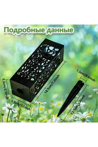 Pazly Zarif Siyah Vazolu Set, Dayanıklı Abs Plastik Mezar Geeroyoo 2'li - Qw