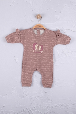 Babydonat Kirpi Nakışlı % 100 Pamuk Kız Bebek Tulummmmmmm Gülkurusu Babydonat Kirpi Nakışlı % 100 Pamuk Kız Bebek Tulummmmmmm Gülkurusu