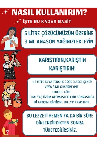 Sek Aroma Özel Saf Kristalize Anason Yağı 100 ML