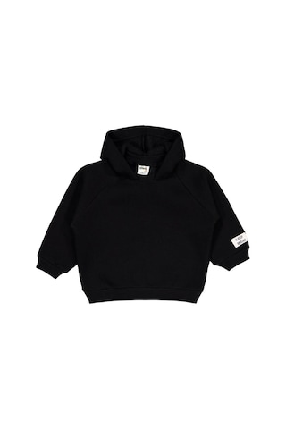 Civil Baby Keep Smiling Etiketli Basic 6-18 Ay Sweatshirt Siyah