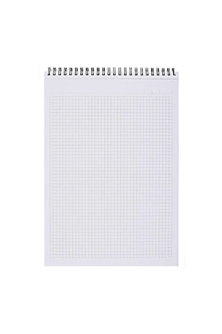 Elitstore Bloknot Defter A4 Spiralli Kareli 40 Yaprak