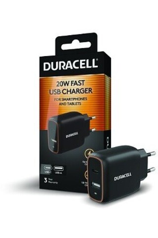 20w Pd Usb-c + Usb-a Hızlı Şarj Adaptörü Dracusb19-eu