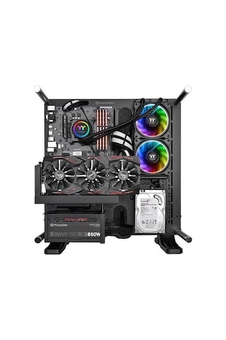 Thermaltake 240mm Floe Rııng Cl-w157-pl12sw-a Argb Sıvı Soğutmalı İşlemci Fanı