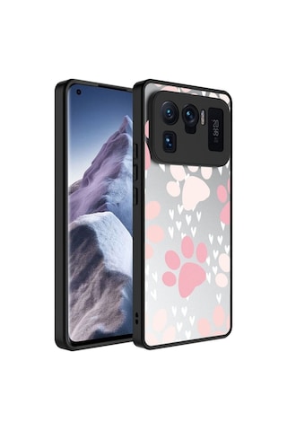Xiaomi Mi 11 Ultra Kılıf Aynalı Desenli Kamera Korumalı Parlak Zore Mirror Kapak Pati