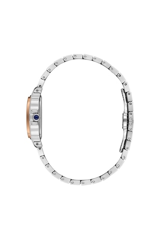 Daniel Klein Dk.1.14040-6 Taşlı Tasarım Kare Kadran Metal Kordon Metal Kasa 3 Atm Suya Dayanıklı Metalik-rose Renk Kadın Kol Saati Metalik Gri - Rose Gold