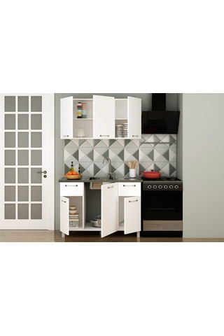 Panovit 120 Cm Evyeli Mini Mutfak Beyaz