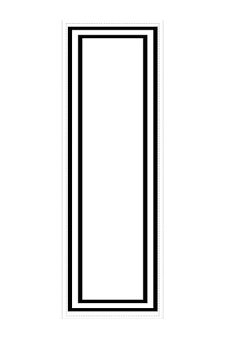 40x140cm Klasik Çerçeveli Tay Tüyü Dokuma Premium Leke Tutmaz Kumaş Masa Örtüsü Runner Rnr321 Çok Renkli