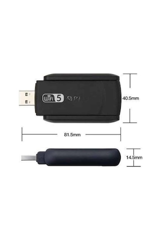 Wifi Alıcı Dual Band Usb 3.0 Adaptör Kablosuz Windows 7/8/10/11 96336991