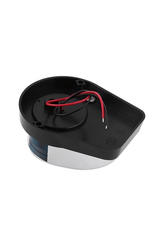 Shineyee Tek Parça Led Gemi Navigasyon Lambası, Çinko Alaşımlı, Su Geçirmez, Kırmızı+yeşil Işık, 2 Mil Görünürlük, Kolay Kurulum