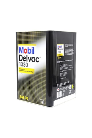 Mobil Delvac 1330 SAE 30 Tek Dereceli Dizel Motor Yağı 16 KG
