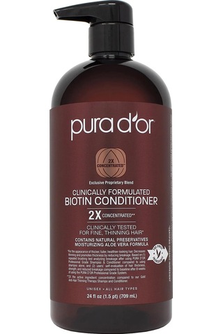 Pura D Or Biotin İnce Telli Saçlar İçin Saç Kremi 709ml