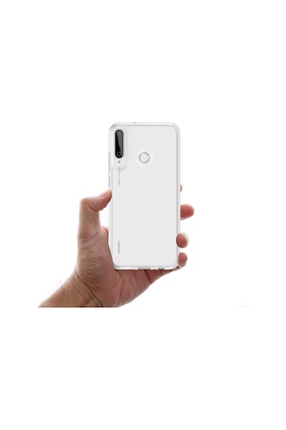 Huawei P40 Lite E Kılıf Zore Coss Kapak Renksiz
