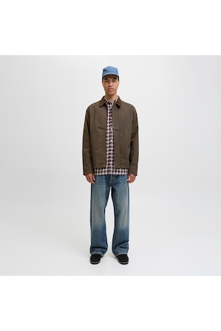 Jack & Jones Grady Worker Erkek Kahverengi Ceket 12279426-cnt Kahverengi