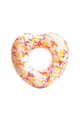 56253 - Kalp Şekilli Donut Simit 104 Cm 12 Lisinya Çok Renkli