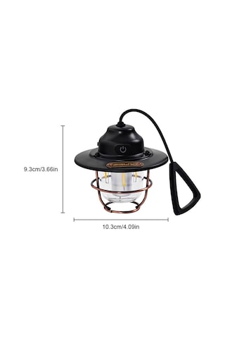 Powermaster Lk-003a Kamp Lambası Siyah