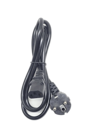 Power Güç Kablosu 1.5 Metre - Pc Monitör Yazıcı Uyumlu Güç Kablosu