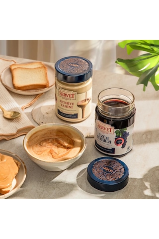 Servet Tahini 300g + Üzüm Pekmezi 400g