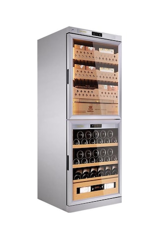 Raching Elektronik Puro & Şarap Dolabı Silver Fj-cw36b