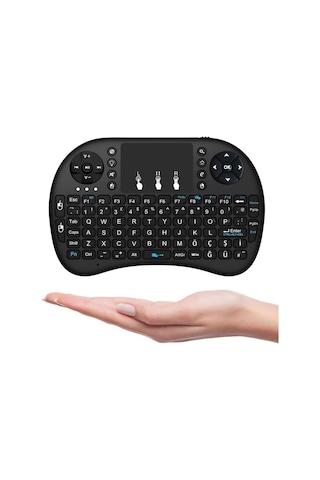 Techstorm Kobra Türkçe Kablosuz Mini Klavye Touchpad