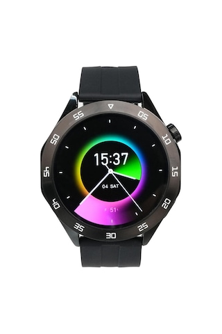 Logia HT04 46 Mm Silikon Kordon Çinko Alaşım Kasa Akıllı Saat (İthalatçı Garantili)