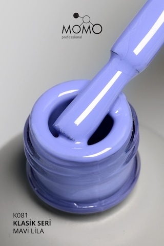 Momo Professional Kalıcı Oje K081 Mavi Lila 4 Ml
