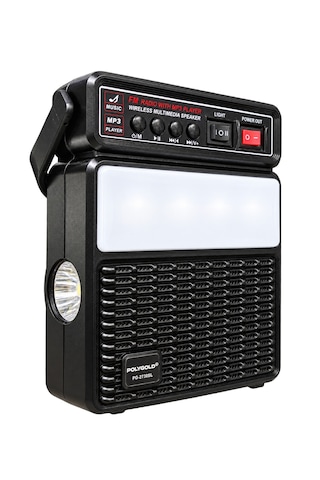 2730sl Solar Şarjlı Bluetooth Hoparlör Fm Radyo Usb/tf Kart Led Fener Kamp Lambası Powerbank