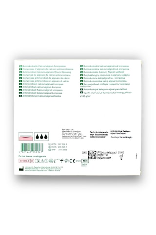 Suprasorb A + Ag Kalsiyum Aljinatlı Ve Gümüşlü Yara Örtüsü 10 X 10 Cm - 10 Adet