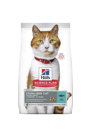 Hill's Sterilised Ton Balıklı Kısırlaştırılmış Yetişkin Kedi Maması 3 KG