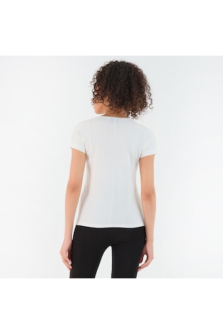 Slazenger Play Kadın Kısa Kol T-shirt Ekru St12tk291-122 001