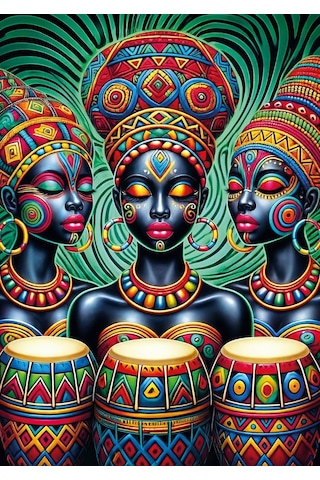Art Puzzle Kabile Ritmi 1000 Parça Puzzle