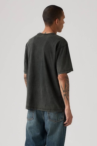 Levi's Eskitme Görünümlü Koyu Siyah Red Tab Vintage T-shirt-16489