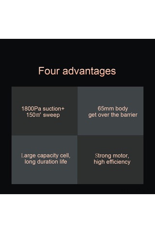 Yaozixa "ev Robot Süpürgesi - Kuru Ve Islak Temizleme, Usb Şarj, 100 Dakika Çalışma, İnce Tasarım" Beyaz