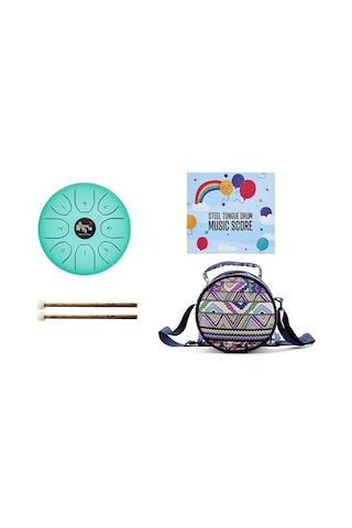 Himalaya Blessing 14cm Steel Tongue Drum Bq55mcy