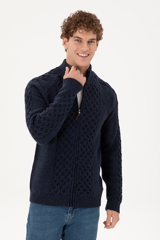 U.s. Polo Assn. Erkek Lacivert Hırka Triko 50294136-vr033 Lacivert