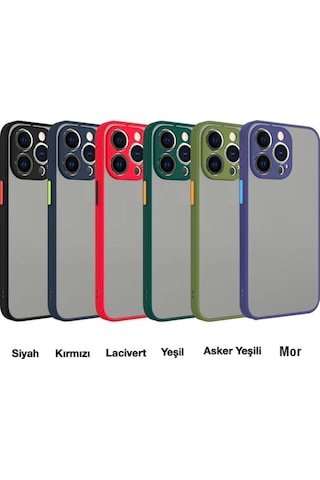 Apple Uyumlu iPhone 12 Pro Max 6.7Inç Kamera Korumali Premium Silikon Kilif 246622709 - Renk / Lacivert