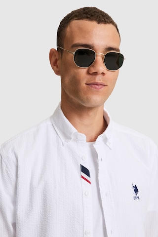 U.S. Polo Assn. U.s. Polo Assn. Erkek Beyaz Gömlek Basic 50324638-vr013