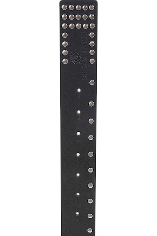 Cipo & Baxx CG163 Metal Tokalı Düz Siyah Deri Kemer