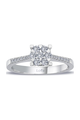 Lova 0,80 Karat Tektaş Görünümlü Pırlanta Yüzük - 1010294