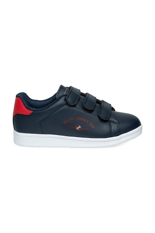 Row Milena 037-24 Deri Cırtlı Fashion Kadın Sneaker Lacivert